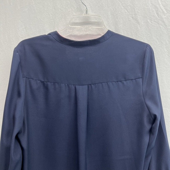 Juicy Couture Shift Dress M Navy Pink Flip Cuffs Retro Mod Career - Picture 9 of 10